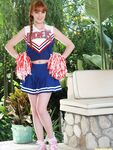 Marie McCray Being A Tease In Her Cheerleader Uniform!