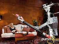Puma Swede Tries Out The Fucking Machine!