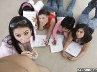 Nadia Styles Sukcing and Fucking A Big Black Cock!