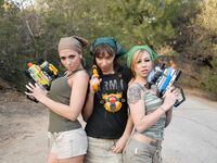 Rachel Starr Louisa Lane Wood And Scarlet Pain Fucking Each Other!