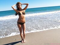 Jenna Haze Posing Down At The Beach!