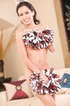Amea Moretti Does A Naked Cheer!