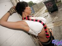 Dylan Ryder Strips Down By A Dumpster!