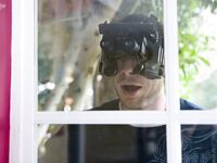 Katie Jordan Catches A Peeping Tom!