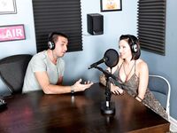 Layna Laurel Sucking Dick And Getting Fucking At A Radio Show!