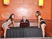 Asa Akira And Yuki Mori Share A Cock!