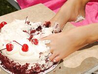 Asa Akira Gets Her Naked Toes Sucked!