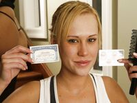 Veronica Rayne Strips On The Stairs And Then Has Lesbian And Anal Sex!