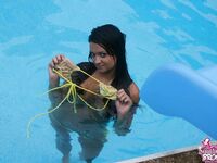 Southern Brooke In Her New Yellow String Bikini!