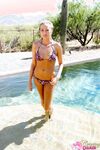 Craving Carmen Pulling Off Her String Bikini While In The Pool!