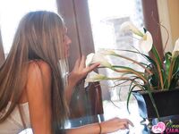 Craving Carmen Bends Over And Shows Us That Tight Ass Of Hers!