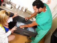 Sara Jay Plays A Kinky Nurse Teasing Doctor Cock!