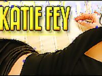 Katie Fey Working Her Poses On A Bed!