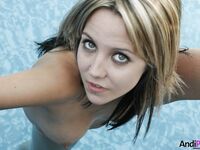 Andi Pink Cool Off In The Pool!