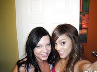 Melanie Jane And Ivy Winters Enjoy Each Other And Then A Cock For A Threesome!