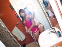 Melanie Jane And Ivy Winters Enjoy Each Other And Then A Cock For A Threesome!