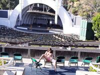 Jennifer White Teases Her Pussy At The Stadium!