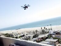 A Drone Gives Us A View Of Jennifer White Fucking On A Roof Top!