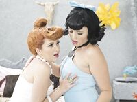 Brooke Adams In An XXX Flintstones Parody!