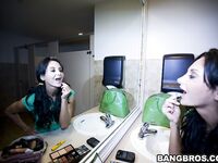 Ava Addams Sucking A Cock In The Hallway!