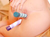 Kayla Paige Toys Both Of Her Tight Holes!