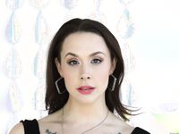 Chanel Preston Looking Great in a Sexy Black Cut Dress!