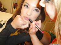 Gigi Rivera And Rosalie Ruiz Fuck Each Other And Some Lucky Dude!