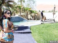 Angelina Castro And Hellie Mae Hellfire Fuck A Black Guy!