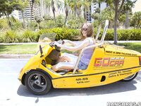 Dani Daniels, Mercedes Lynn and Lizz Tayler Do Some Lesbian Strap On Sex!