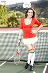Dani Daniels Gets Naughty On The Tennis Court!