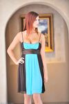 Jayden Cole Dress Does Not Hide Her Breasts And Pussy!