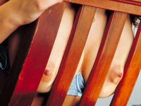 Jayden Cole Takes Off Her Tight Blue Jeans, Bra And Panties!