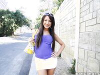 Amy Brooke Mini Skirt Hooks Her Up With A Fat Cock For An Ass Fucking!