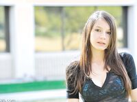 Rilee Marks Does Naked Cartwheels Outdoors!