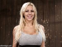 Lylith Lavey Busty Boobs Show Up For A Device Bondage Session!