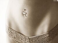 Check Out Melissa Jacobs In A Black and White Photo Shoot!