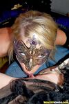 Melissa Jacobs Masquerade Ball Lesbian Threesome Pictures!