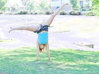 Mia Malkova Just Out In The Park Flashing Us!