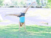 Mia Malkova Flashes Her Assets In The Park!