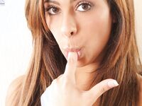 Ava Jay Little Pink Lace Trimmed Panties Come Off!