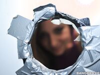 Remy Lacroix Gets Down To Sucking A Cock At A Glory Hole!