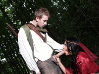 Anissa Kate With Danny D's Huge Cock Up Her Asshole While In The Woods!