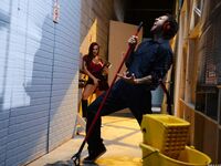 Abigail Mac Sucking And Fucking The Janitor!