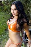 Adriana Luna Posing In A Little String Bikini!