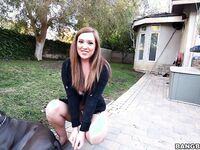 Maddy Oreilly Slides His Big Black Cock Bare Back In Her Butt Hole!