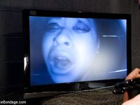 Skin Diamond Takes It Up The Ass While Bound To The Floor!