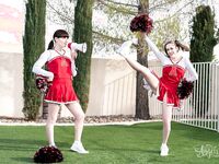 Natalie Mars Is Fucking Lindsey Love's Cheerleaders Pussy!