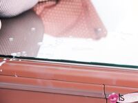 Vivian Black Jerks Off On A Glass Table!