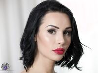 Kimber Lee Sexy and Nude in Black Lace Lingerie!