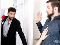 Korra Del Rio Takes His Big Cock Up Her Asshole Bareback At A Dinner Party!